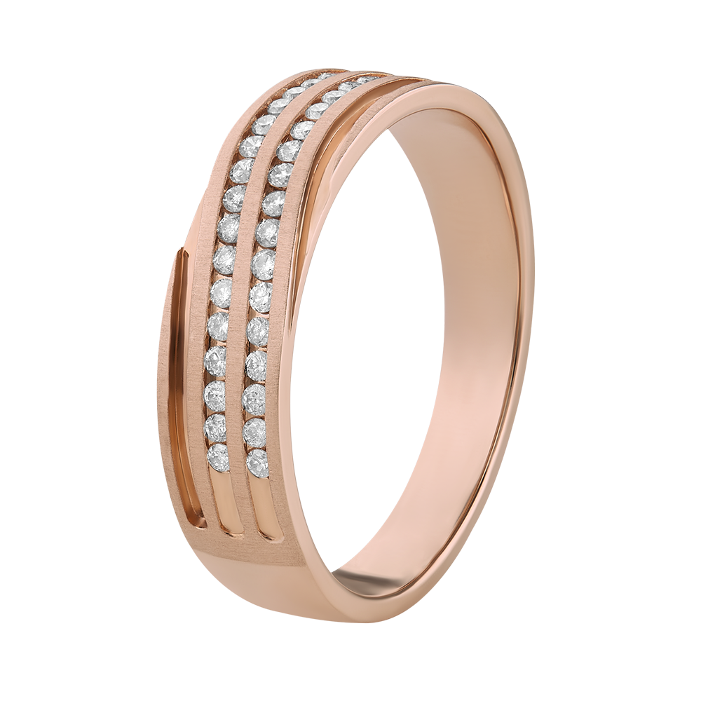 Argolla con diamantes 0.25 ct