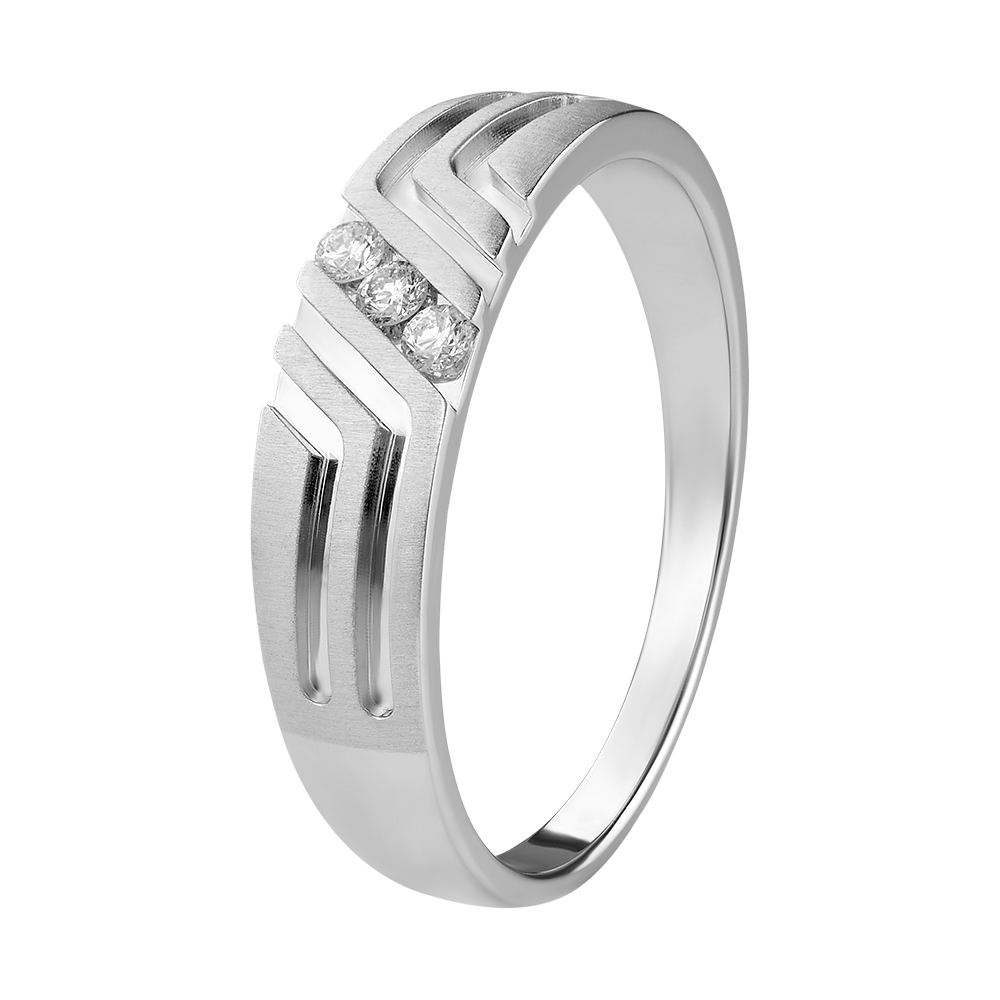 Argolla con diamantes 0.1 ct