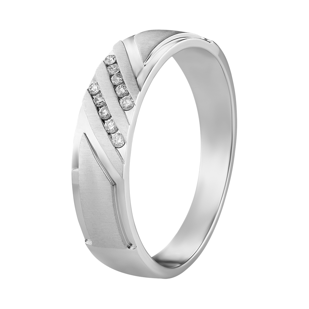 Argolla con diamantes 0.1 ct · 5.5 mm